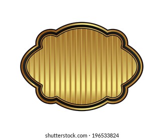 Vector Gold Labels. Easy to edit. Perfect for your works, Perfect quality works.