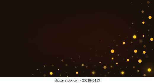 Vector gold light effect. Shining motion luxury design.