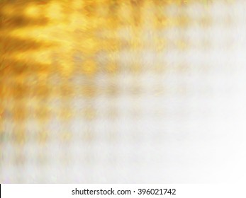 Vector gold metal effect. Abstract background with iridescent mesh gradient. Colorful shades. Visual illusion of golden metal surface. Polygonal art pattern
