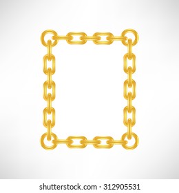 Vector Gold Number 0 Isolated on White Background