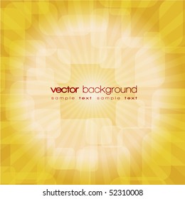 Vector gold shiny explosion background
