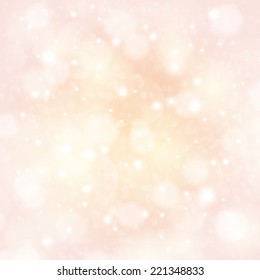 Vector gold sparkle glitter background. Glitter stars background.