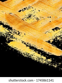 Diseño de manchas de oro vectorial y blob. Un juego de pulso de desprestigio dorado. Ilustración para volante, folleto, banner y aplicación web.
