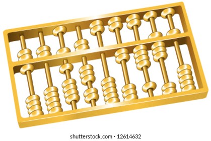 Vector Golden Abacus