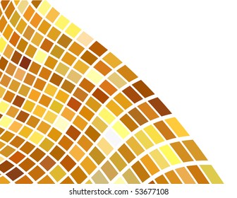 the vector golden abstract background