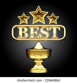 vector golden award