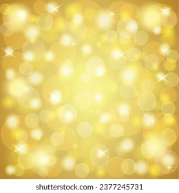 Vector - Golden Blur Background