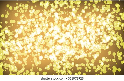 vector golden bright background