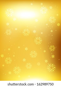 vector golden christmas background design
