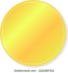 Vector Golden Coin