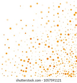 Vector golden confetti on transparent background. Falling tinsel and confetti from minimalistic geometrical confetti and ribbons. Flat falling glitter. Abstract triangles and ribbons on label.