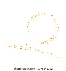 Vector golden confetti on transparent background. Falling tinsel and confetti from minimalistic geometrical confetti and ribbons. Flat falling glitter. Abstract triangles and ribbons on label.
