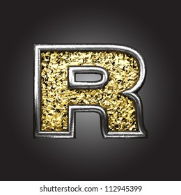 Vector golden figure