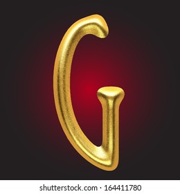 vector golden figure