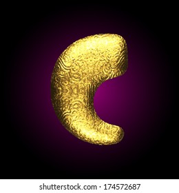 vector golden figure