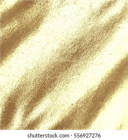 Vector golden foil background for cards and invitations, hand drawn backdrop