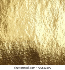 Vector golden foil background for cards, hand drawn backdrop - invitations, posters, cards.