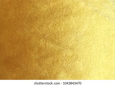 Vector golden foil background template for cards, hand drawn backdrop - invitations, posters, cards.