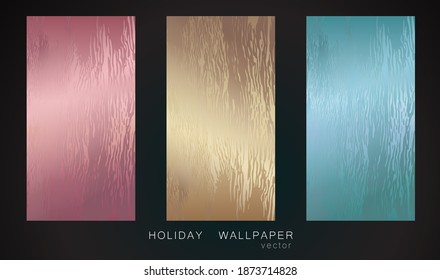 Vector golden foil background template for cards, hand drawn backdrop - invitations, posters, cards.