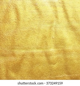 Vector golden foil background template for cards, hand drawn backdrop - invitations, posters, cards.