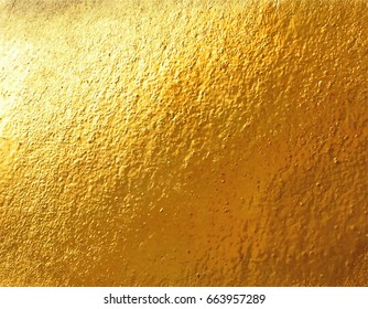 Vector golden foil background template for cards, hand drawn backdrop - invitations, posters, cards.