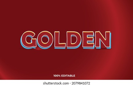 Vector golden glossy three dimensional font effect. Yellow metal typeface withy golden bars and stars inside. Luxury alphabet design for casino, premium business, videogames and other concepts