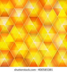 Vector golden mosaic background