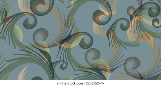 Vector golden ratio seamless pattern. 