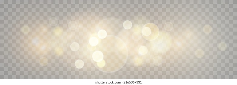 Vector golden sparkling falling star. Stardust trail. Cosmic glittering wave.	
