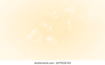 Vector golden sparkling falling star with a stardust trail.