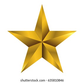 Vector Golden Star