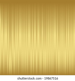 vector golden stripy background, would make a nice Christmas wrapping paper ot background