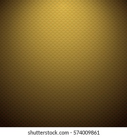 Vector golden texture. Background with lighting.
