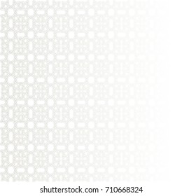 Vector golden texture. Mosaic with stars and crosses.