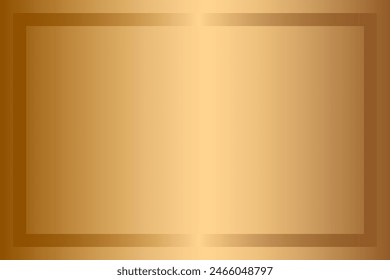 Vector dorado texturizado marco de fondo