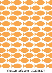 Vector Goldfish Pattern 