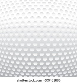 Vector Of Golf Ball Texture Background.