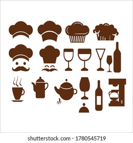 vector for good food and beverage restaurant media needs