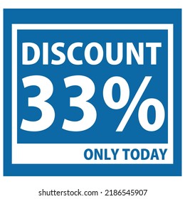 promoción de ventas con buen aspecto vectorial en forma de descuento cuadrado con color azul y fuentes atractivas