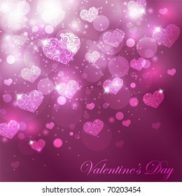 Vector gorgeous valentine background eps10