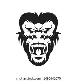 VECTOR OF GORILLA - COMPANY LOGO