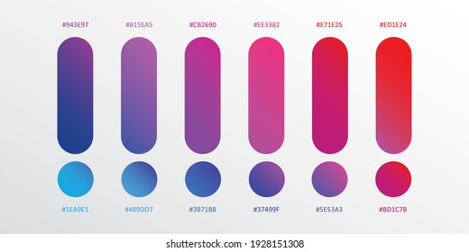 Vector gradation background red purple blue