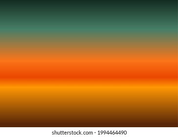 Vector gradation of the evening or morning sky at sunrise and sunset