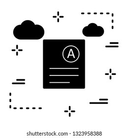 Vector A Grade Icon
