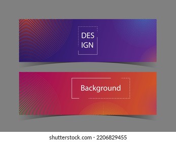 Vector gradient abstract background banner template for business and marketing and advert, website, poster, media design small shadow grey background