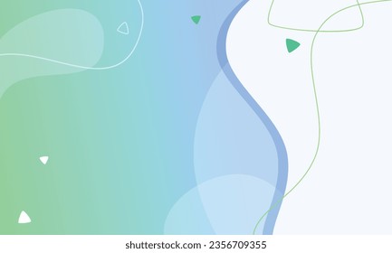 Vector gradient abstract background with shapes. colorful abstract wallpaper.