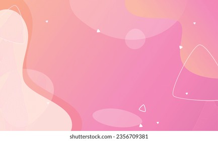 Vector gradient abstract background with shapes. colorful abstract wallpaper.