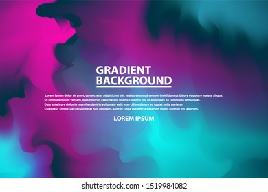 vector gradient abstract with beautiful color combinations. color gradients with smoke textures for wallpapers, brochures, landing pages
