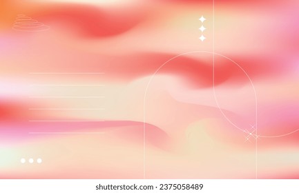 Fondo difuminado abstracto de gradiente vectorial.