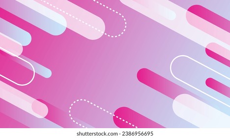 Vector Gradient Abstract Geometric Background Shapes Composition